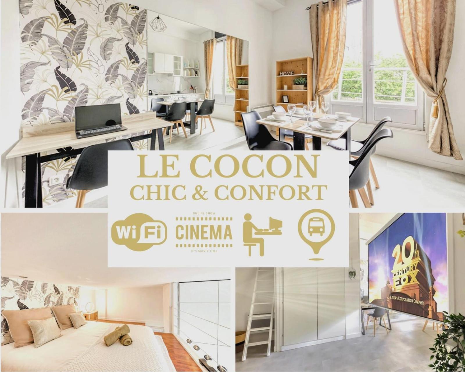 Le Cocon - Confort - Cinema - Espace De Travail - Netflix & Chill - Proche Paris - Offre Speciale Cachan Bagian luar foto